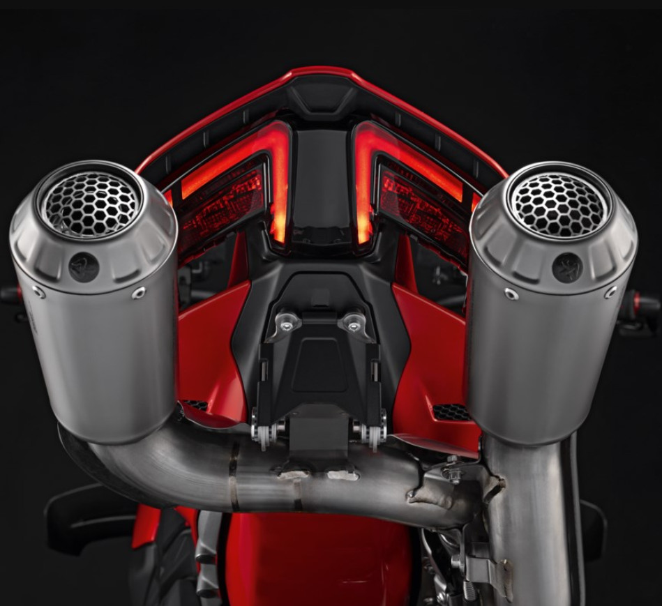GRUPO ESCAPE COMPLETO TITANIO DUCATI STREETFIGHTER V4 - Imagen 4