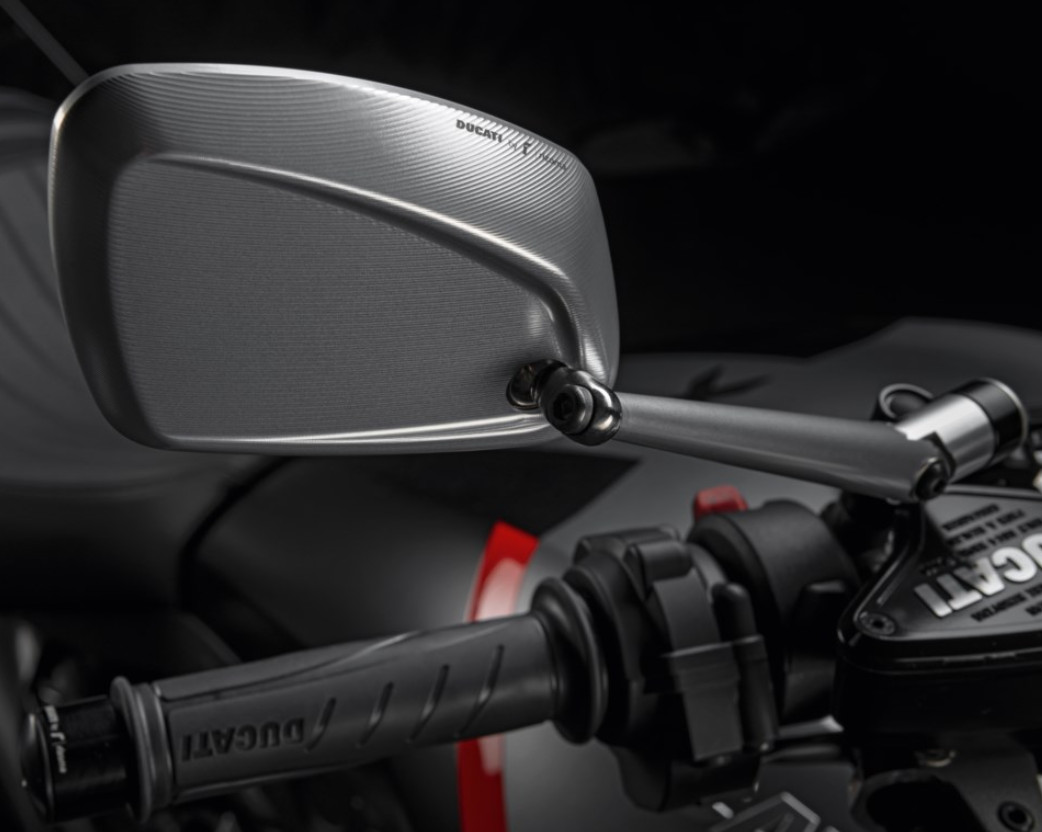 ESPEJO RETROVISOR ALUMINIO DERECHO DUCATI - Imagen 2